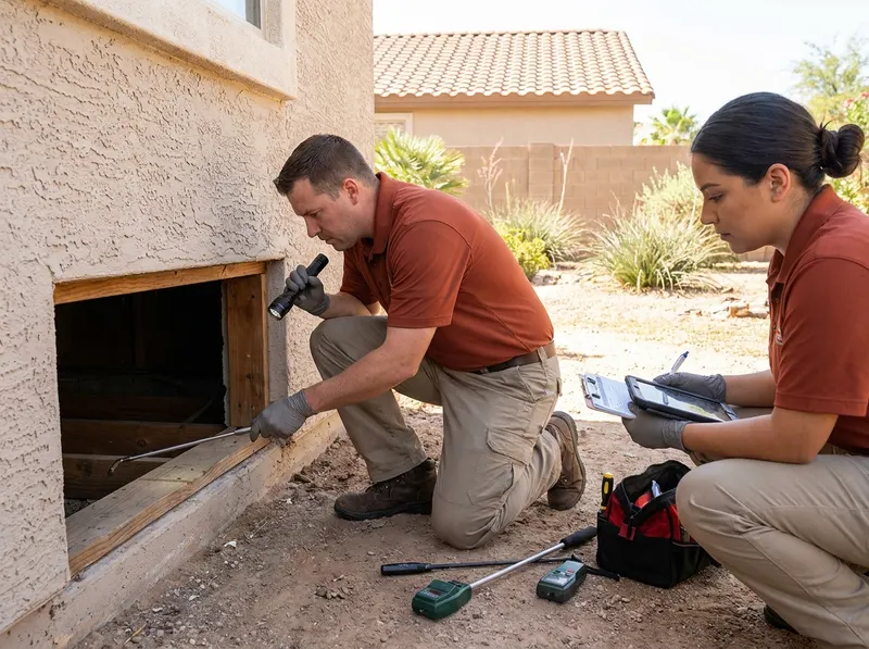 Termite Inspection & Written Report in Phoenix, AZ